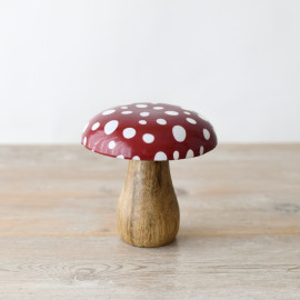 Red Mushroom Ornament 10cm